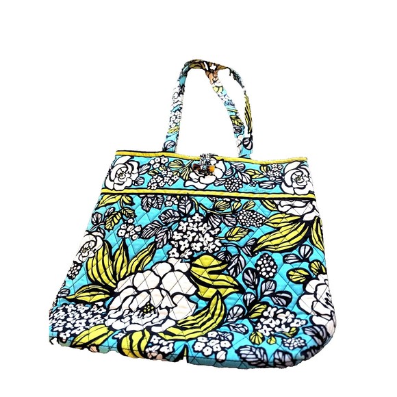 Vintage Vera Bradley purse blue preowned - Picture 2 of 4